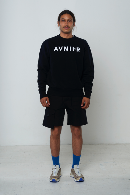 Basic Black Crewneck