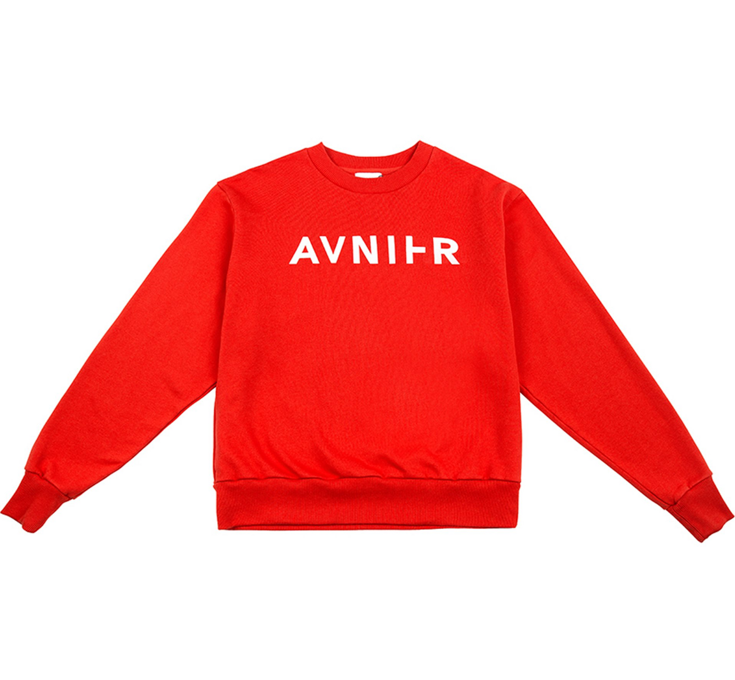 Avnier Basic red crewneck