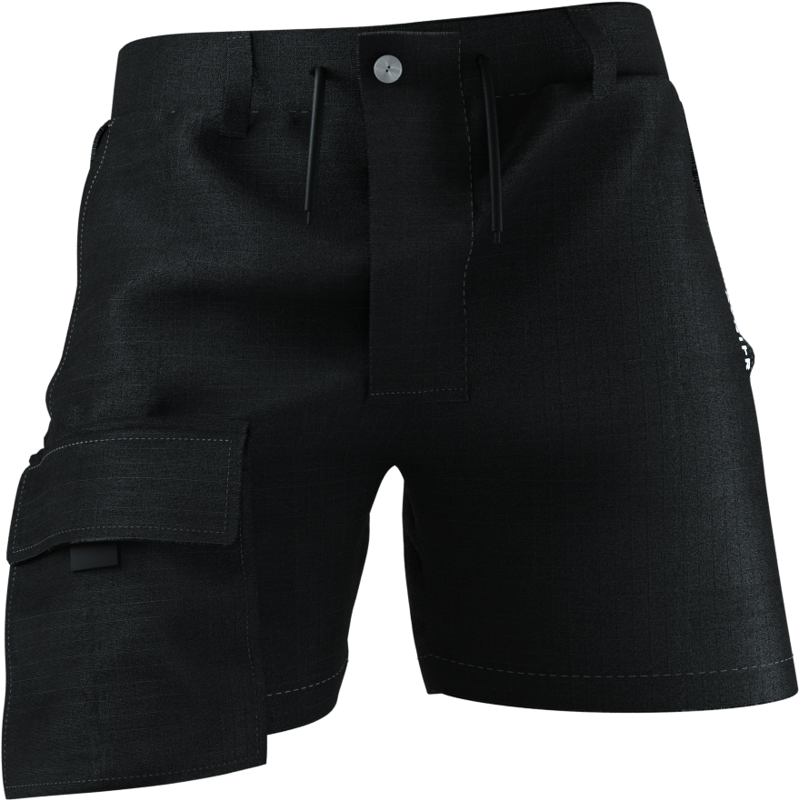 Avnier Black Cargo Short