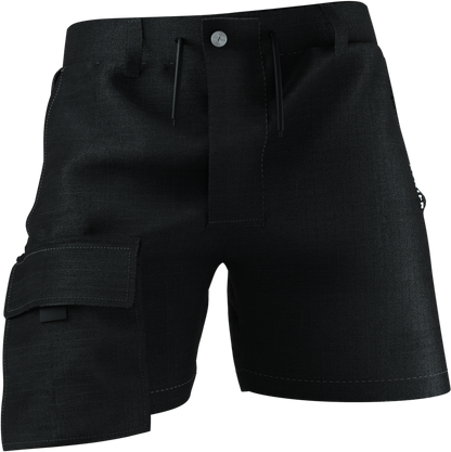 Avnier Black Cargo Short