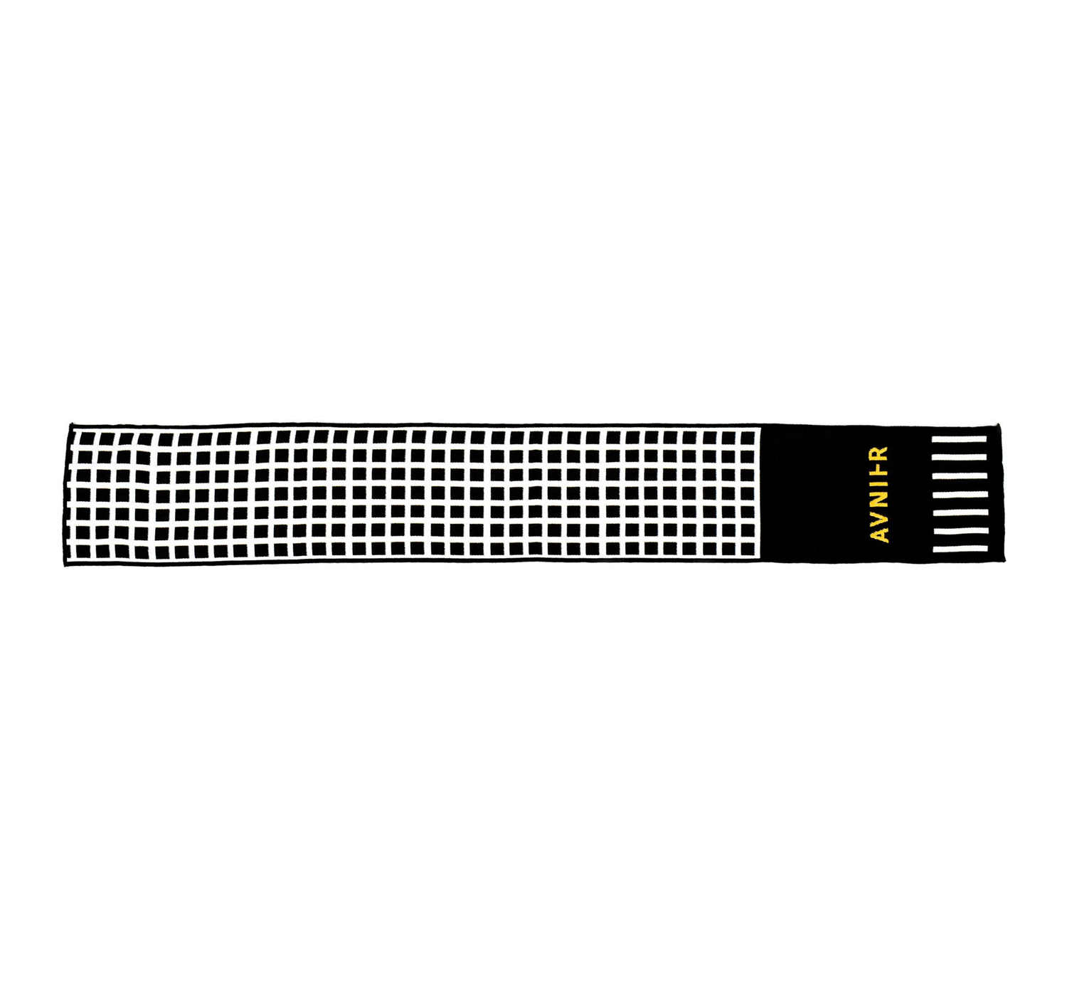 Black Grille Scarf