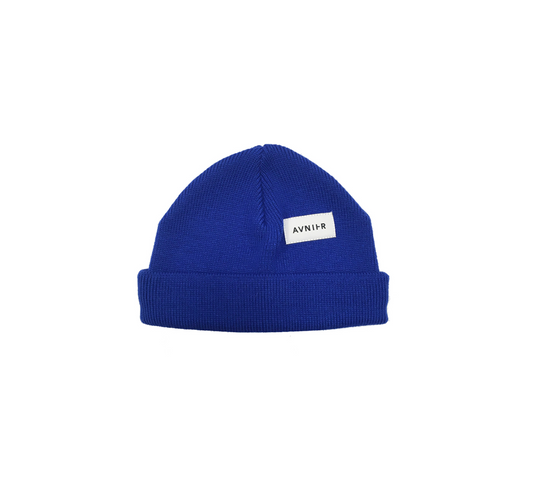 Blue beanie