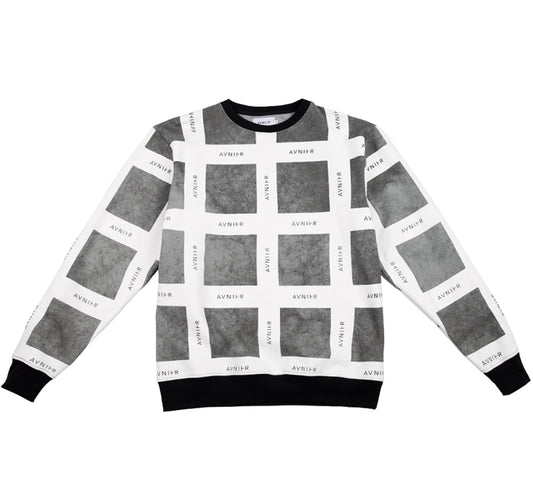 Grey cloud scotch crewneck