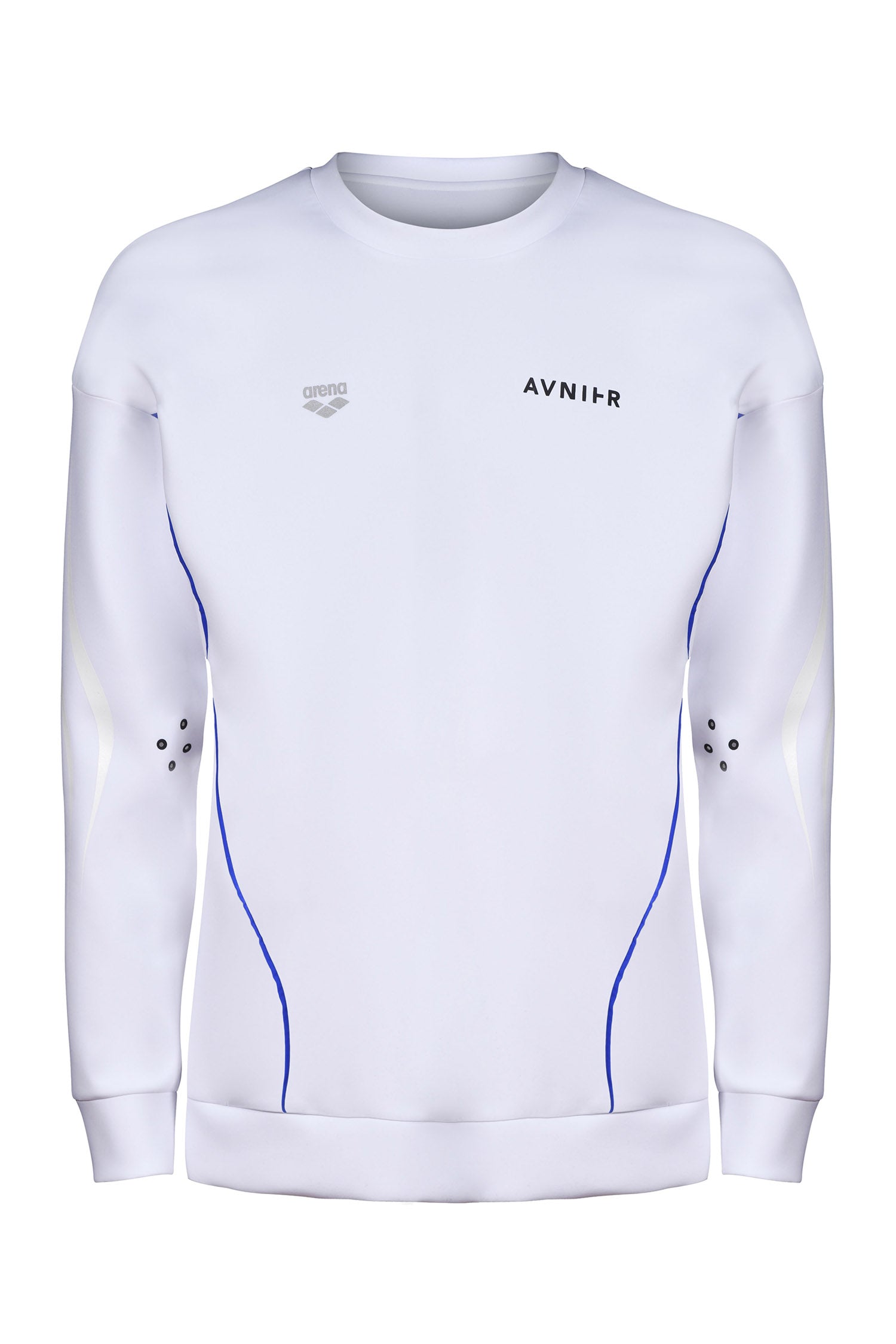 AVNIER x ARENA - Crewneck SpacerShell blanc