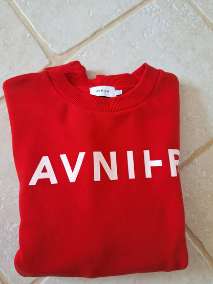 SWEAT LOGO ROUGE