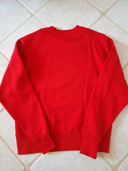 SWEAT LOGO ROUGE