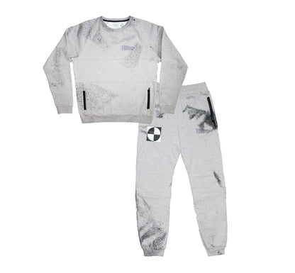 AVNIER x SWISSSNEAKS grey crewneck + pants