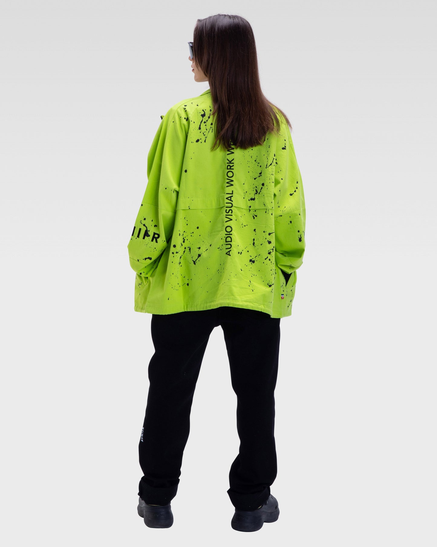 jacket-live-love-bird-paint-avnier-qualite-5-silhouette-dos - jaune fluo