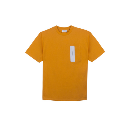 Dark orange Label Tee