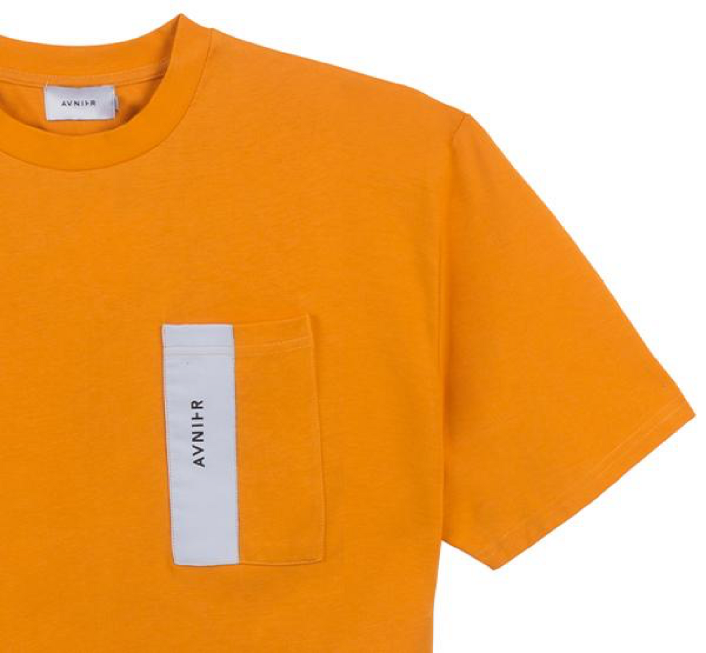 Dark orange Label Tee