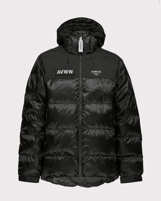 puffer-jacket-symphony-black-avnier-marque-orelsan-2-packshot-face - noir
