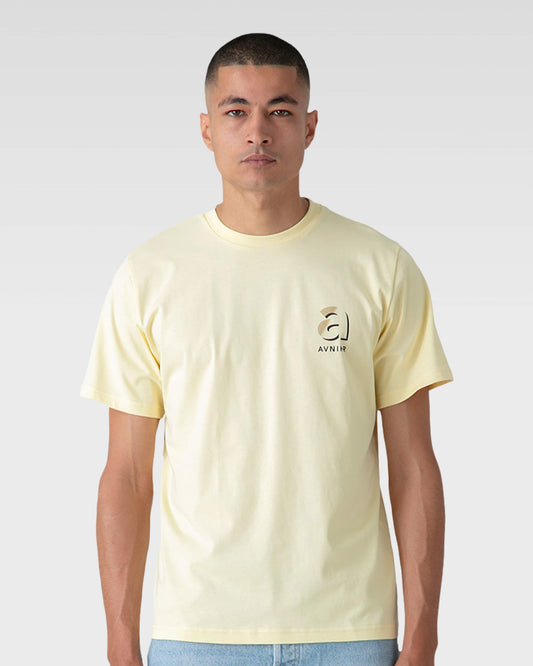 T-shirt SOURCE Pastel Yellow A Cinema