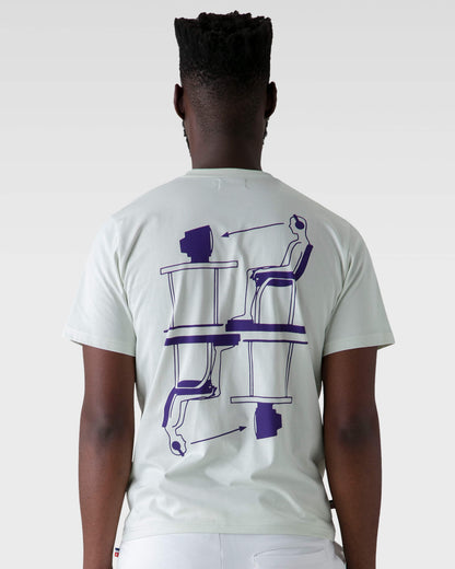 T-shirt SOURCE Pastel Green Audiovisual