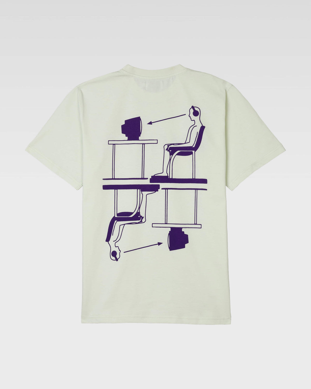 T-shirt SOURCE Pastel Green Audiovisual