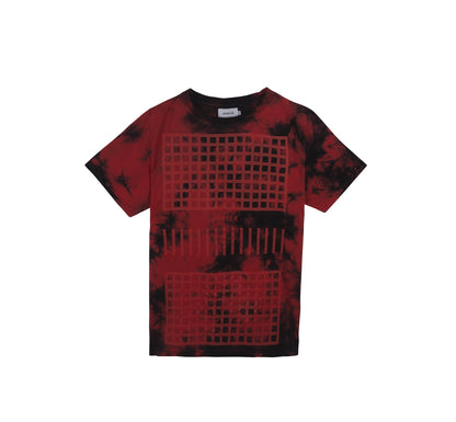 Tie Dye Red Grille Tee