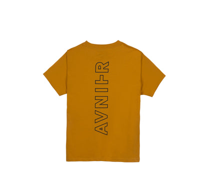 Dark Orange Vertical Back Tee