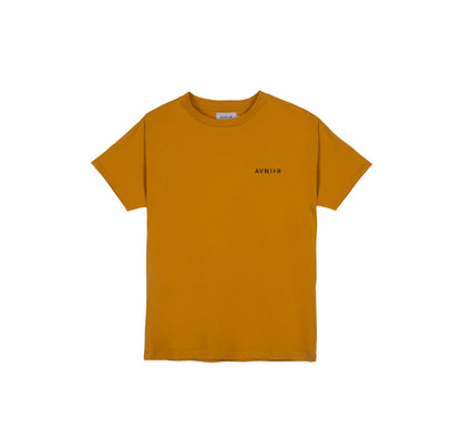 Dark Orange Vertical Back Tee