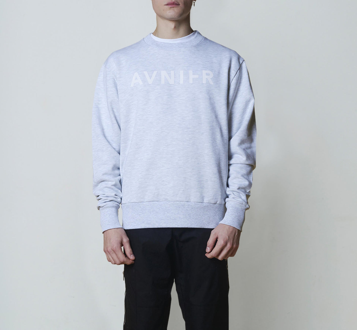 Basic Heather Grey Crewneck